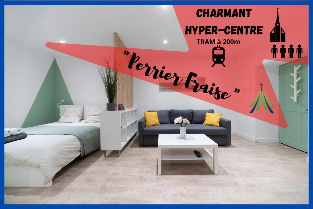 ※Perrier Fraise※ Coeur De Ville ⁕ Appt D'Exception Clermont-Ferrand Luaran gambar